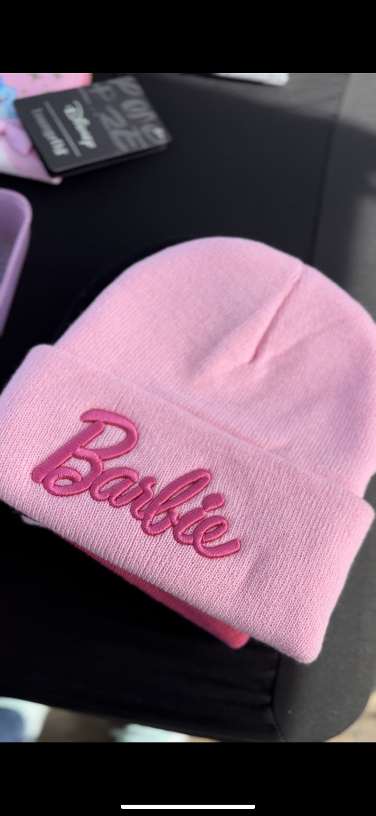 Pink beanies