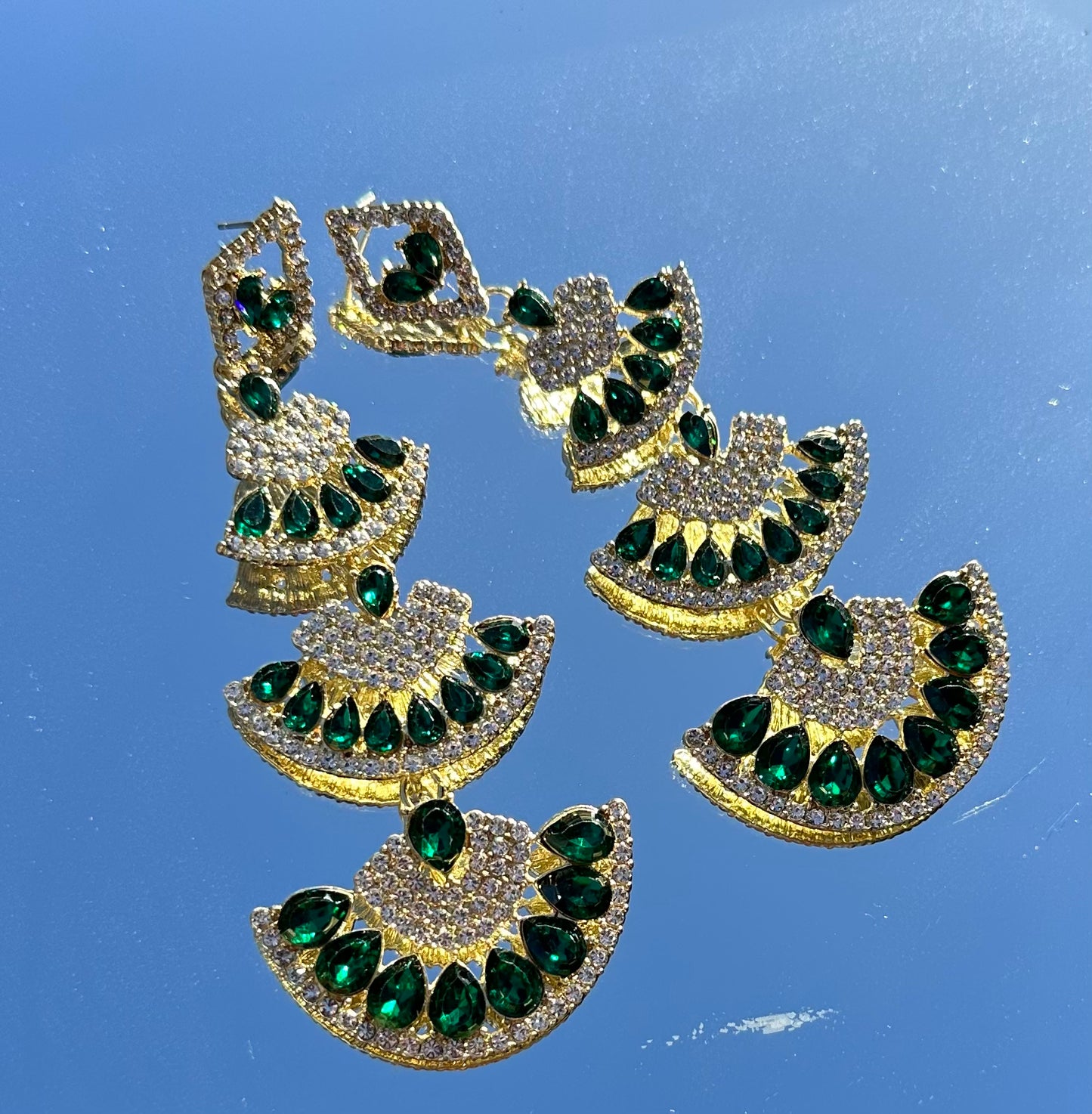 GREEN ENVY EARRINGS