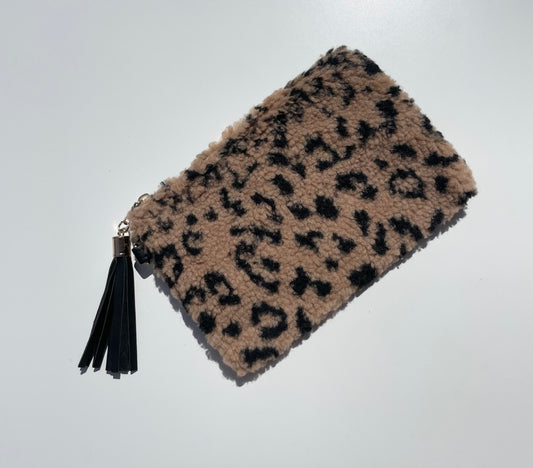 CHEETAH TASSLE MINI WRISLET