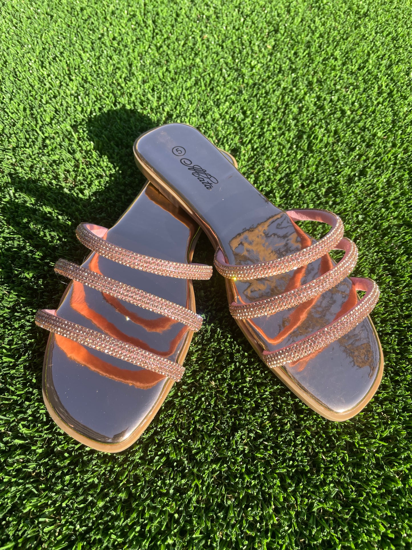 ROSE GOLD SANDALS