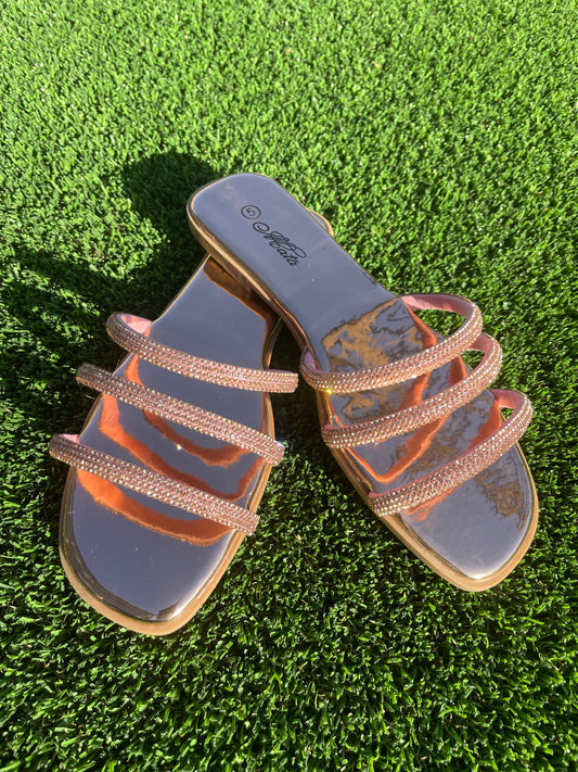 ROSE GOLD SANDALS